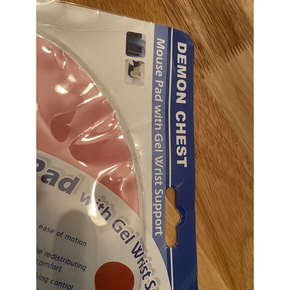 Office Mousepad with Gel Wrist Support - Ergonomic Gaming Desktop Memory Foam - Picture 4 of 5